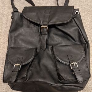 Black backpack